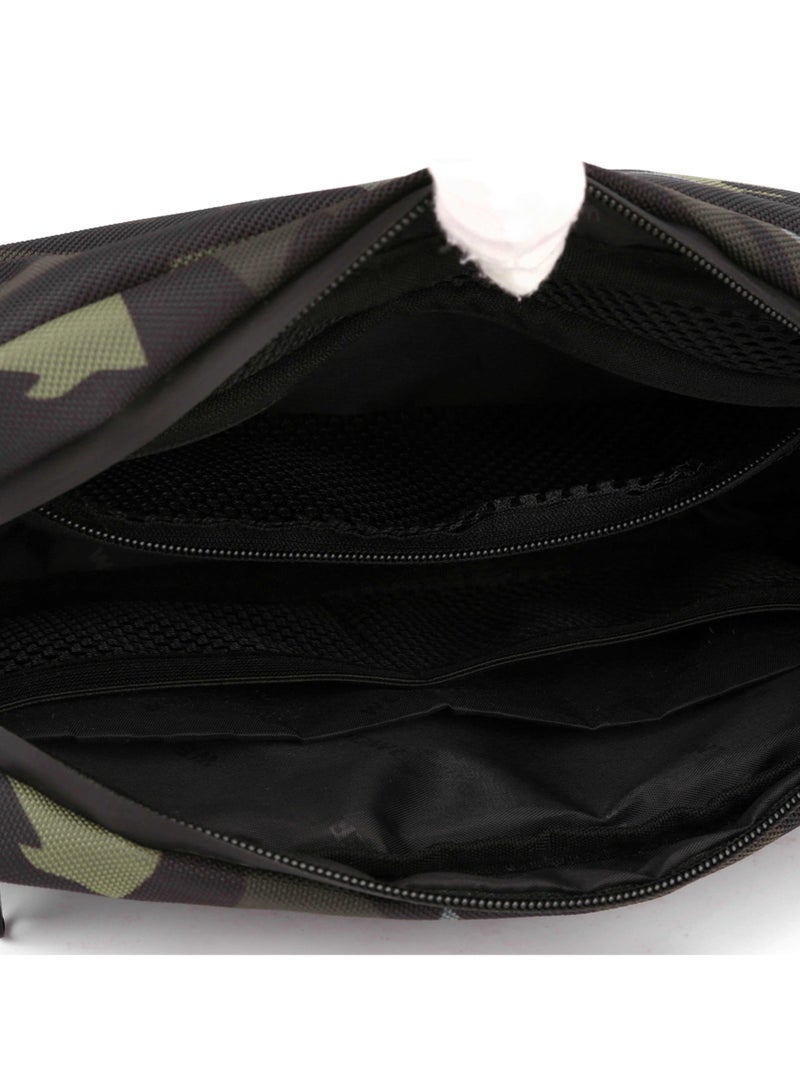 HIKE Hike 11-inch Waist Bag Anti-Theft Water Resistant Shock Proof Business Leisure Crossbody Chest Bag for Men and Women, HK2121-CAMOUFLAGE  - Image 4