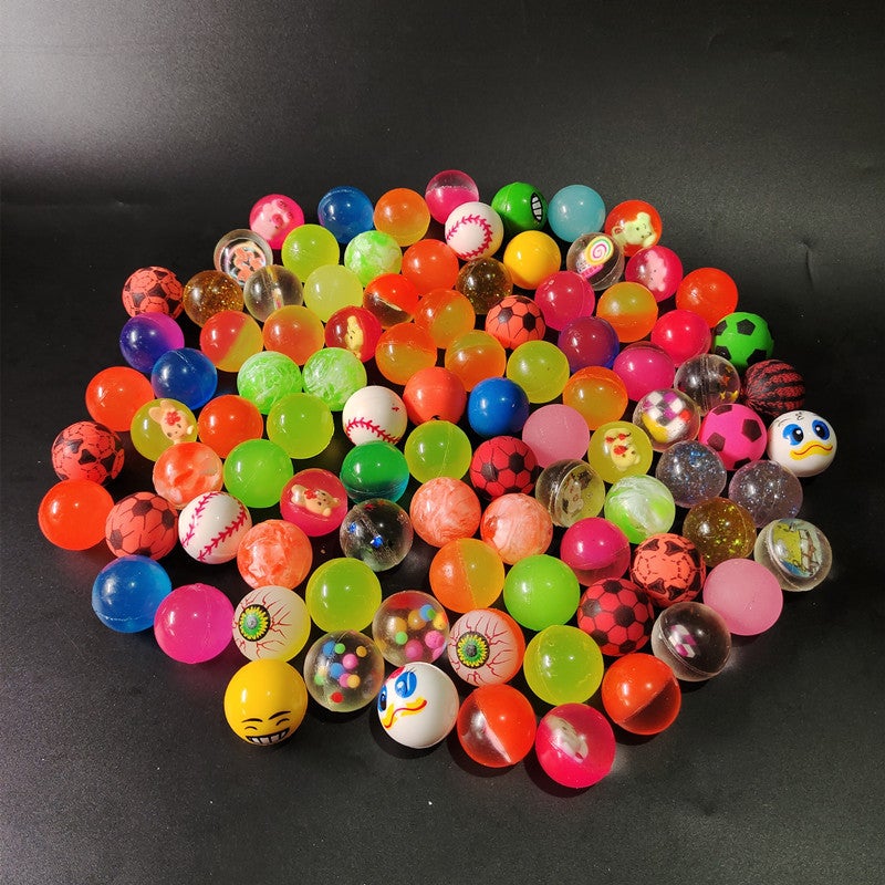 25mm Floating Bouncy Ball - 27# Rainbow Toy for Kids - Image 1