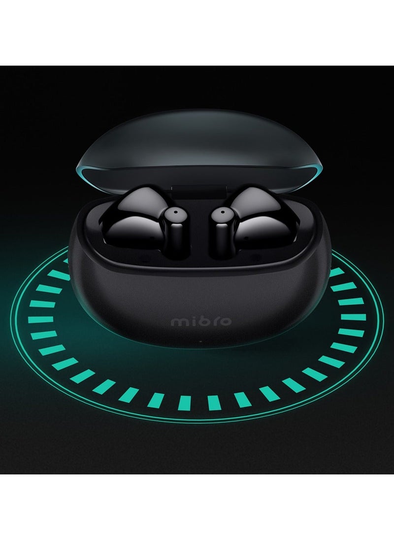 True Wireless Stereo Earbuds IPX5 Bluetooth 5.3 Chip Black