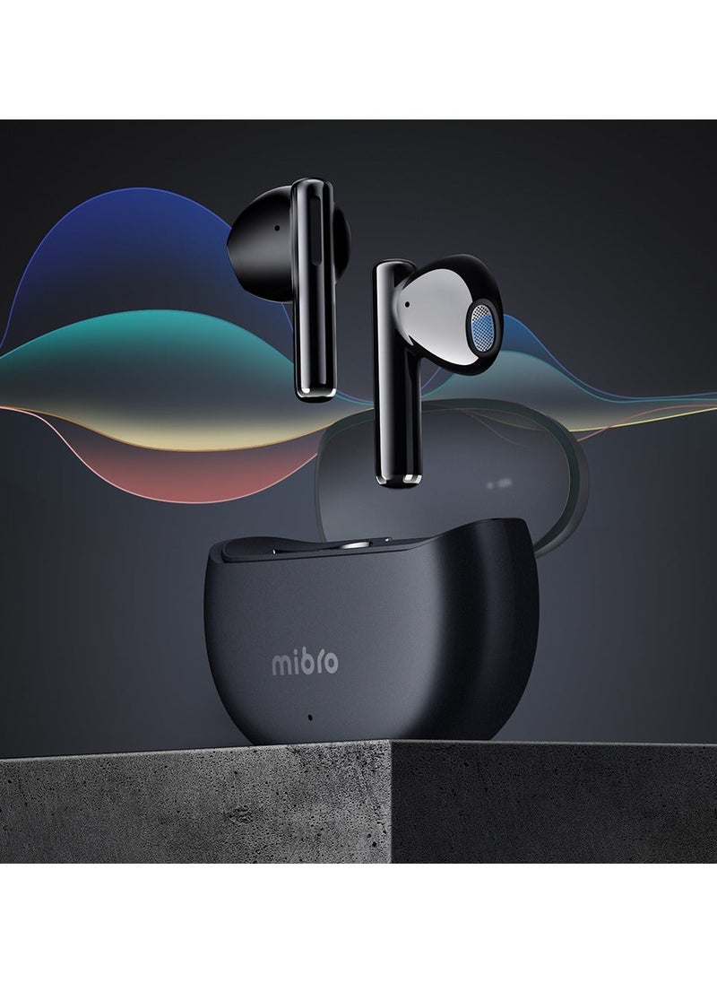 True Wireless Stereo Earbuds IPX5 Bluetooth 5.3 Chip Black