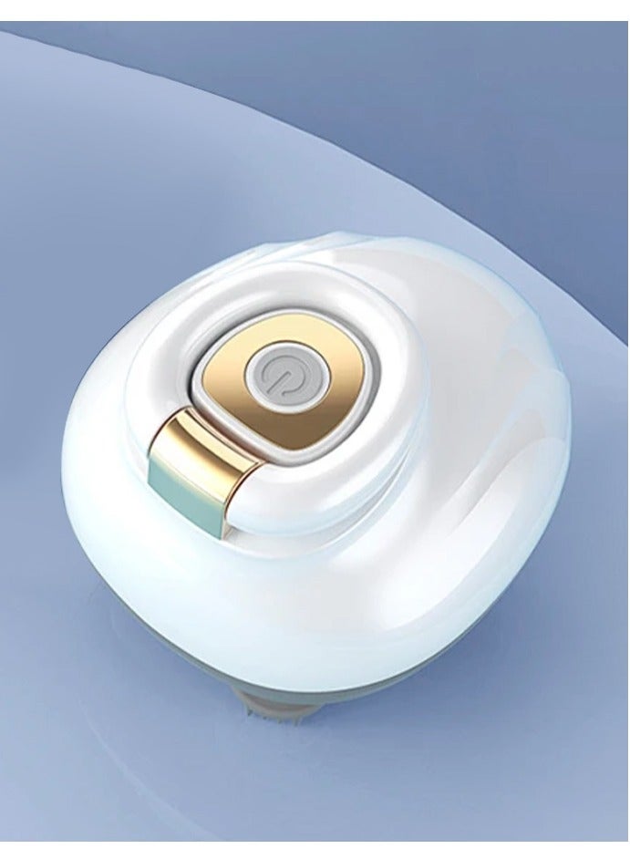 Snooe Electric Scalp Massager Multifunctional Waterproof Head Massager With 96 Kneading Nodes Rechargeable Head Scratcher For Hair Growth Stress Relax Relaxing Gifts For Women Men Her(White) - Image 2