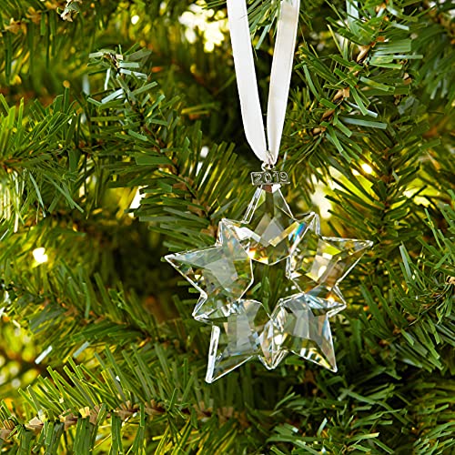 سواروفسكي طبعة سواروفسكي السنوية 2019 زخرفة عيد الميلاد الكبيرة واضحة - Image 4