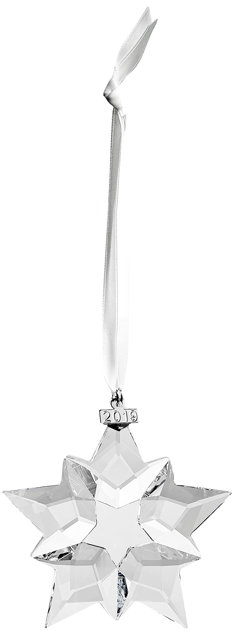 سواروفسكي طبعة سواروفسكي السنوية 2019 زخرفة عيد الميلاد الكبيرة واضحة - Image 2