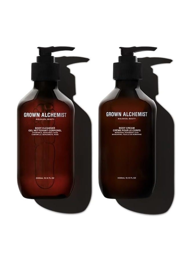 Grown Alchemist Giving Body Limited Edition Gift Set and Value pack 300ml Body Cleanser and 300ml Body Cream - Image 2