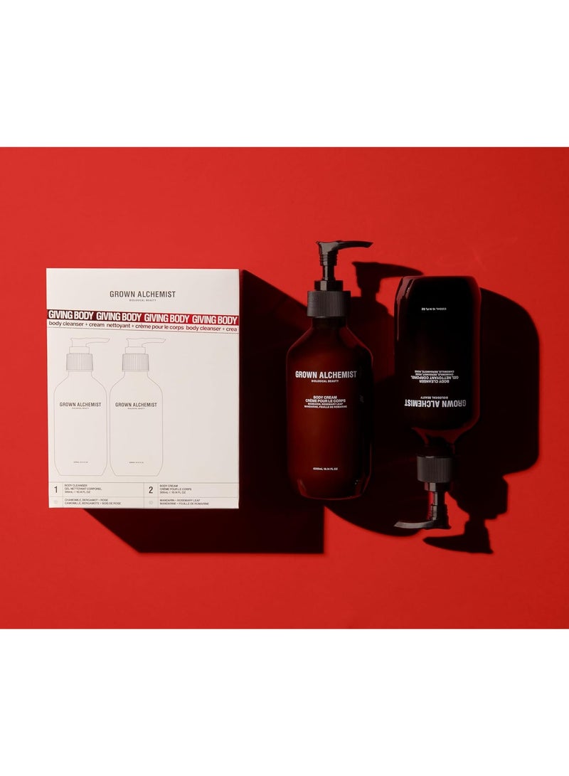 Grown Alchemist Giving Body Limited Edition Gift Set and Value pack 300ml Body Cleanser and 300ml Body Cream - Image 5