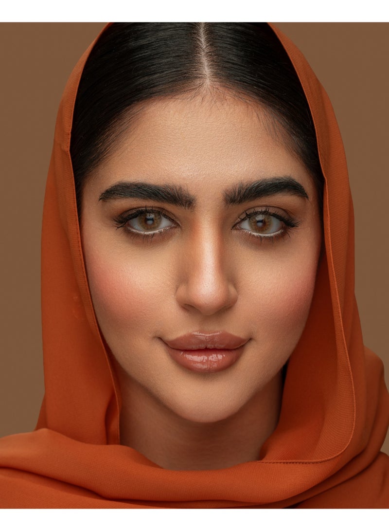 عدسات سما الطبية عدسة سما هاني موون البنية الشهرية - لاصقة ملونة - Image 3