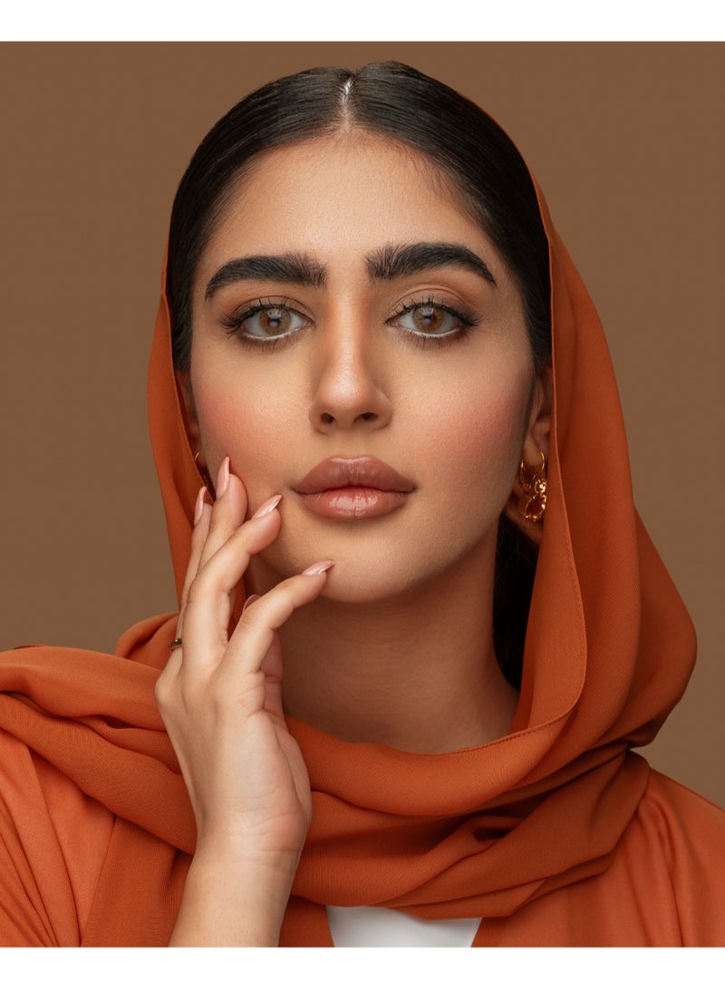 عدسات سما الطبية عدسة سما هاني موون البنية الشهرية - لاصقة ملونة - Image 1