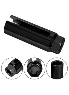 Generic Oxygen Sensor Socket with Side Wire Cutout 3 8 Inch Drive x 7 8 Inch 22mm 6 Point fits All Vehicle O2 Removal and Installation Offset Oxygen Sensor Socket  - Image 1