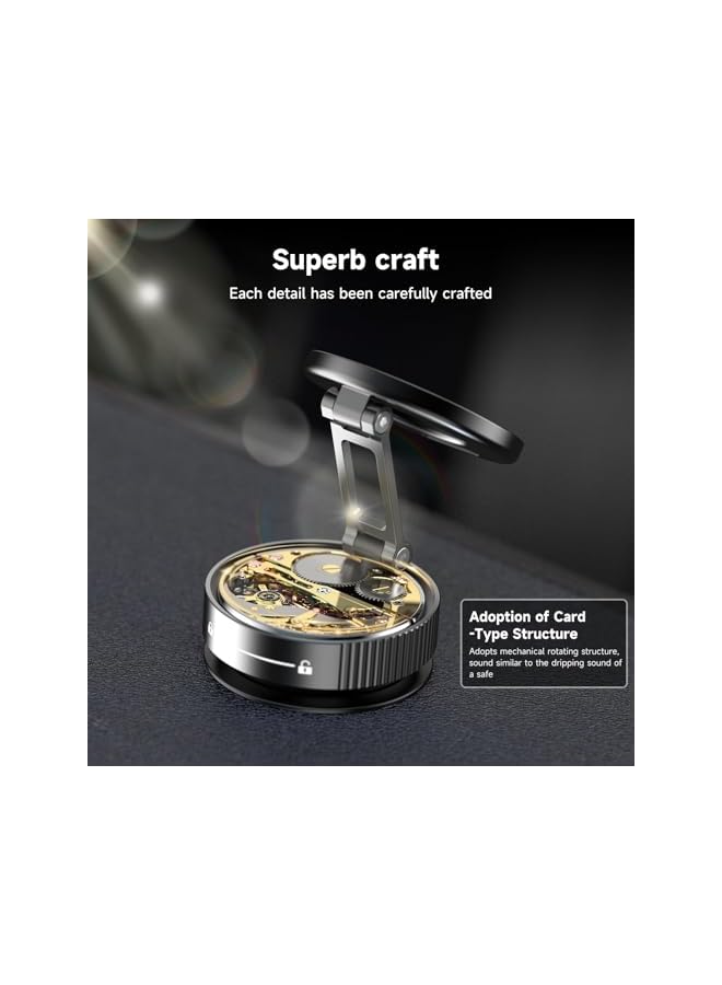 S-TOP Vacuum Magnetic Car Phone Holder 360° Rotation Super Strong N55 MagSafe Compatible iPhone Android - Image 3