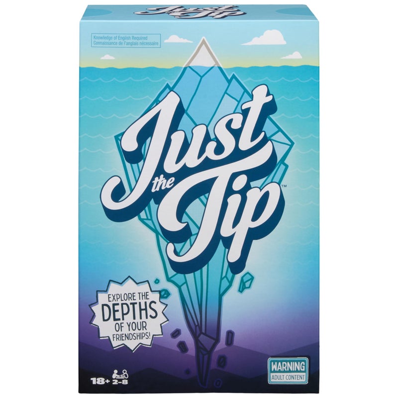 Spin Master Games Just The Tip Explore The Depths of Your Friendships with Hilarious Questions Party Game Adult Card Game Easter Gift 28 Players for Ages 18 Up - Image 3