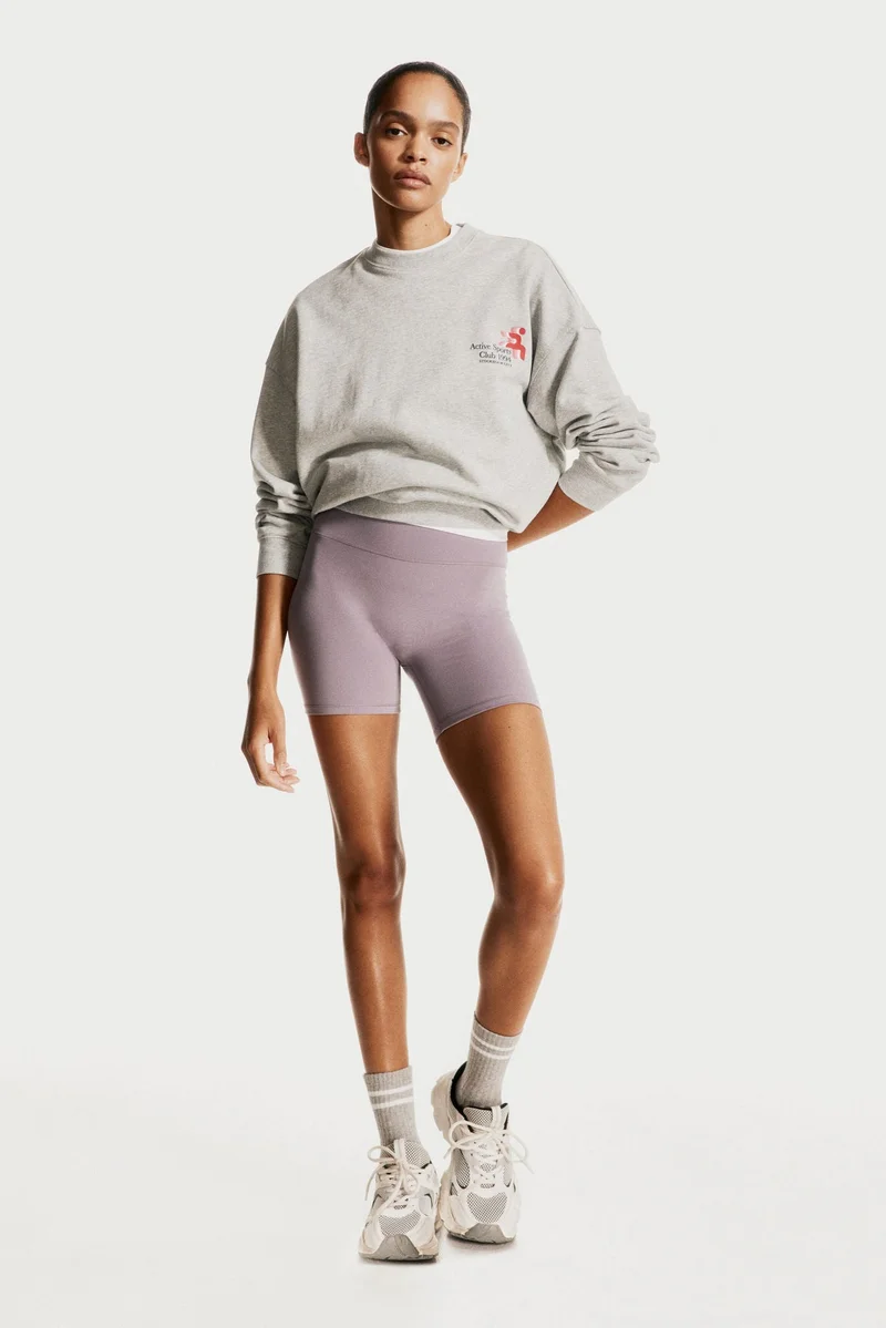 H&M Sports cycling shorts in SoftMove™