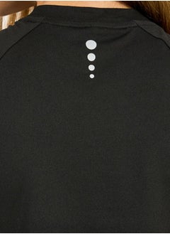 Styli Back Gradient Reflective Dot Short Sleeves Top  - Image 4