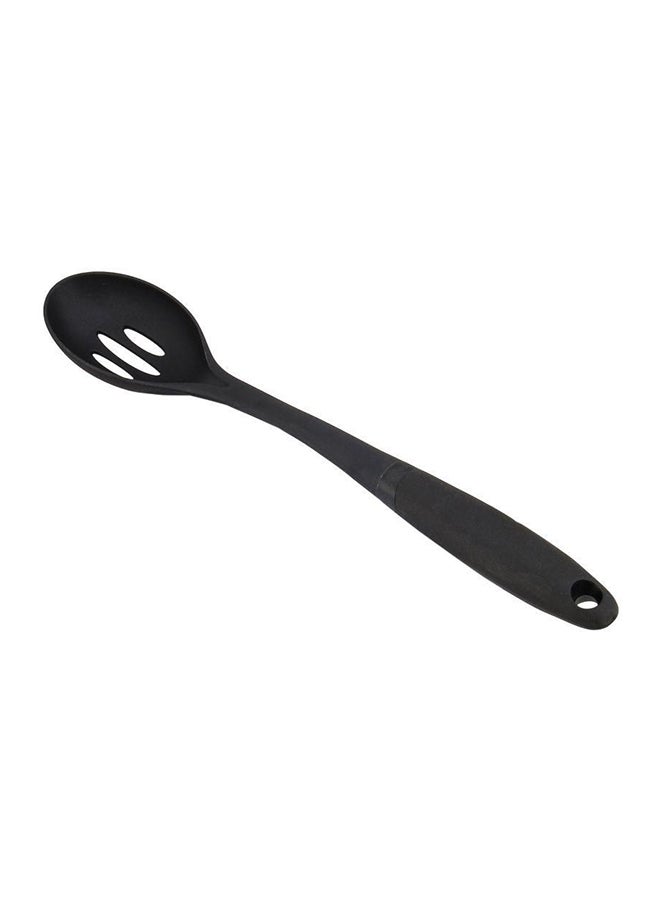 Prestige Nylon Head Slotted Spoon Black - Image 2
