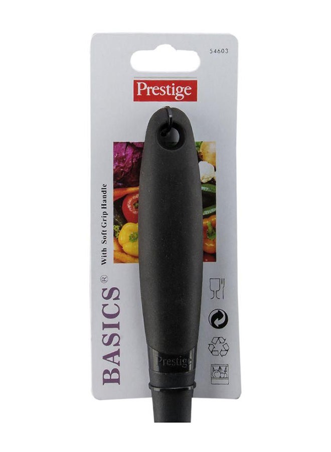 Prestige Nylon Head Slotted Spoon Black - Image 4