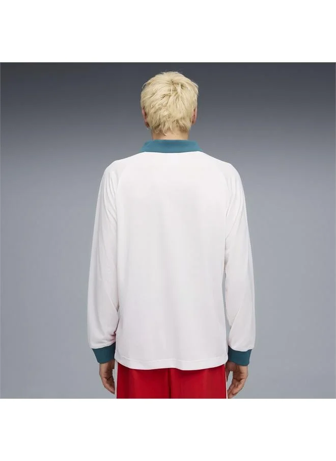 Puma PUMA White FUTURE.PUMA.ARCHIVE T7 Drill Jersey Unisex for Men | Best Price UAE