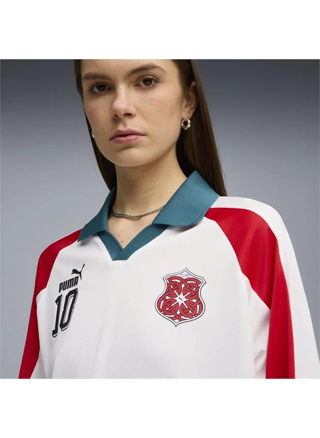 Puma PUMA White FUTURE.PUMA.ARCHIVE T7 Drill Jersey Unisex for Men | Best Price UAE