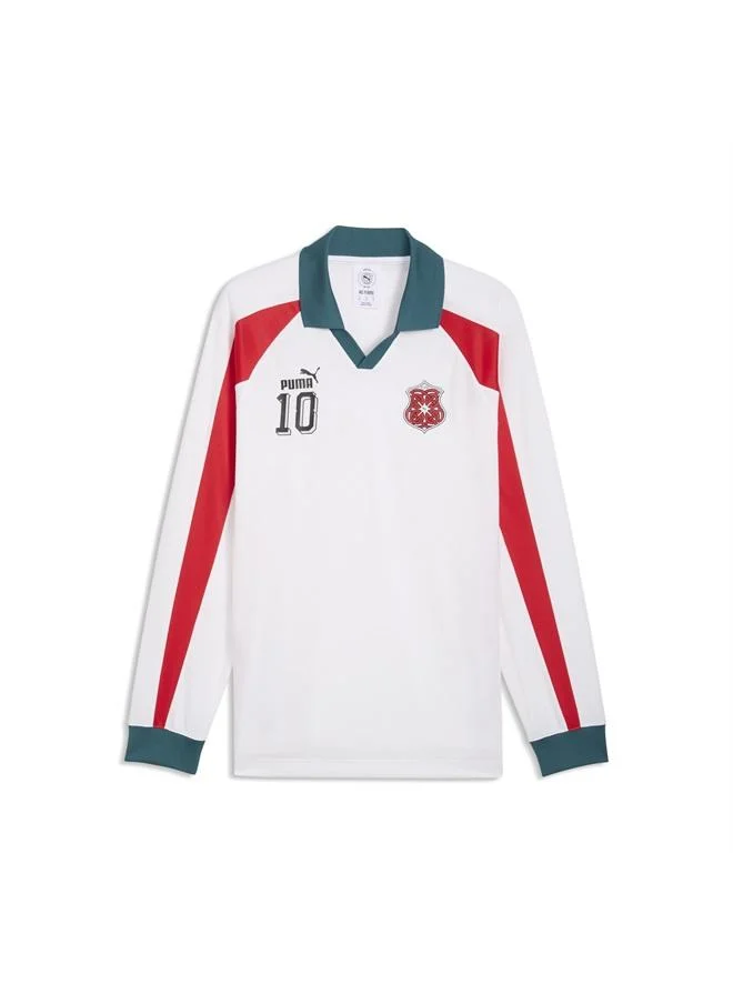 Puma PUMA White FUTURE.PUMA.ARCHIVE T7 Drill Jersey Unisex for Men | Best Price UAE