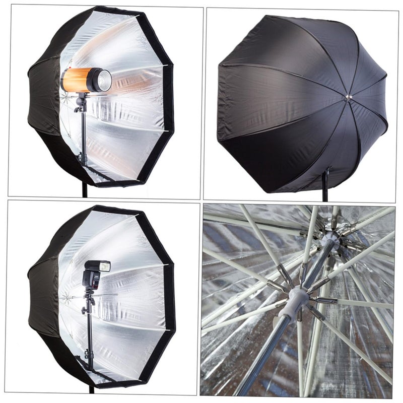 مظلة صندوق الضوء مثمن الأضلاع للاستوديو، متوافقة مع فلاش التصوير الفوتوغرافي والفيديو ومصابيح LED - Image 4