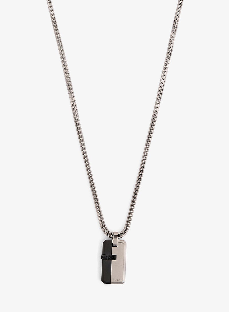 GUESS Eclipse Noir Non-Logo Necklace - Image 2