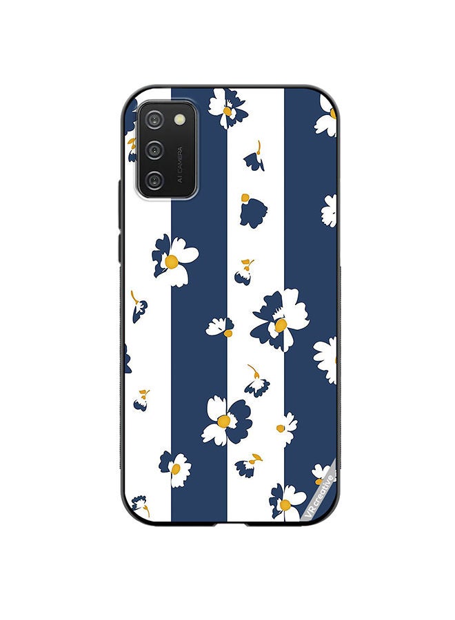 VR CREATIVE Protective Case Cover For Samsung Galaxy A03s Flowers Design Multicolour - Image 1