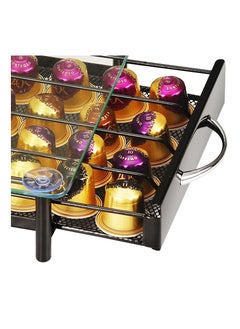 Generic Liying Coffee Pod Storage Holder Capsules Originaline Drawer Organizer, Crystal Tempered Glass (40 Pods Capacity)  - Image 3