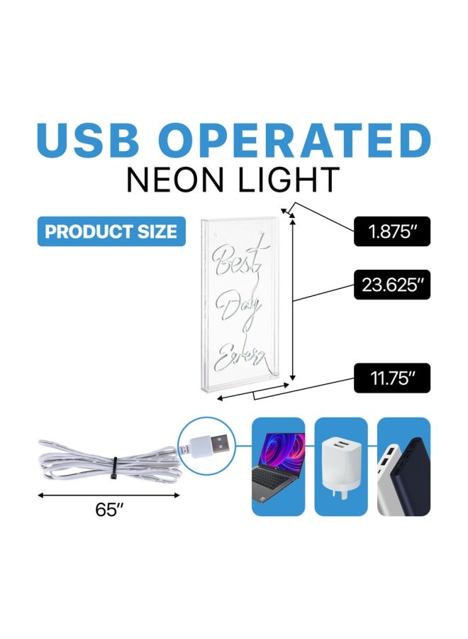 Trinx Gerdemie 23.63'' Novelty And Humor Themed Led Neon Sign  - Image 3