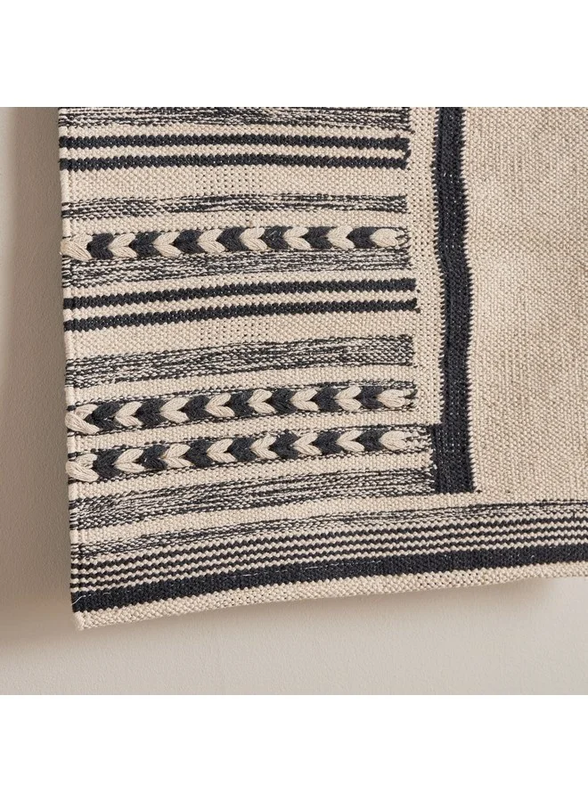 Home Box Noir Cotton Woven Wall Hanging 50 x 80 cm