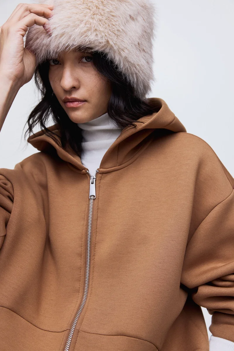H&M Scuba zip-through hoodie