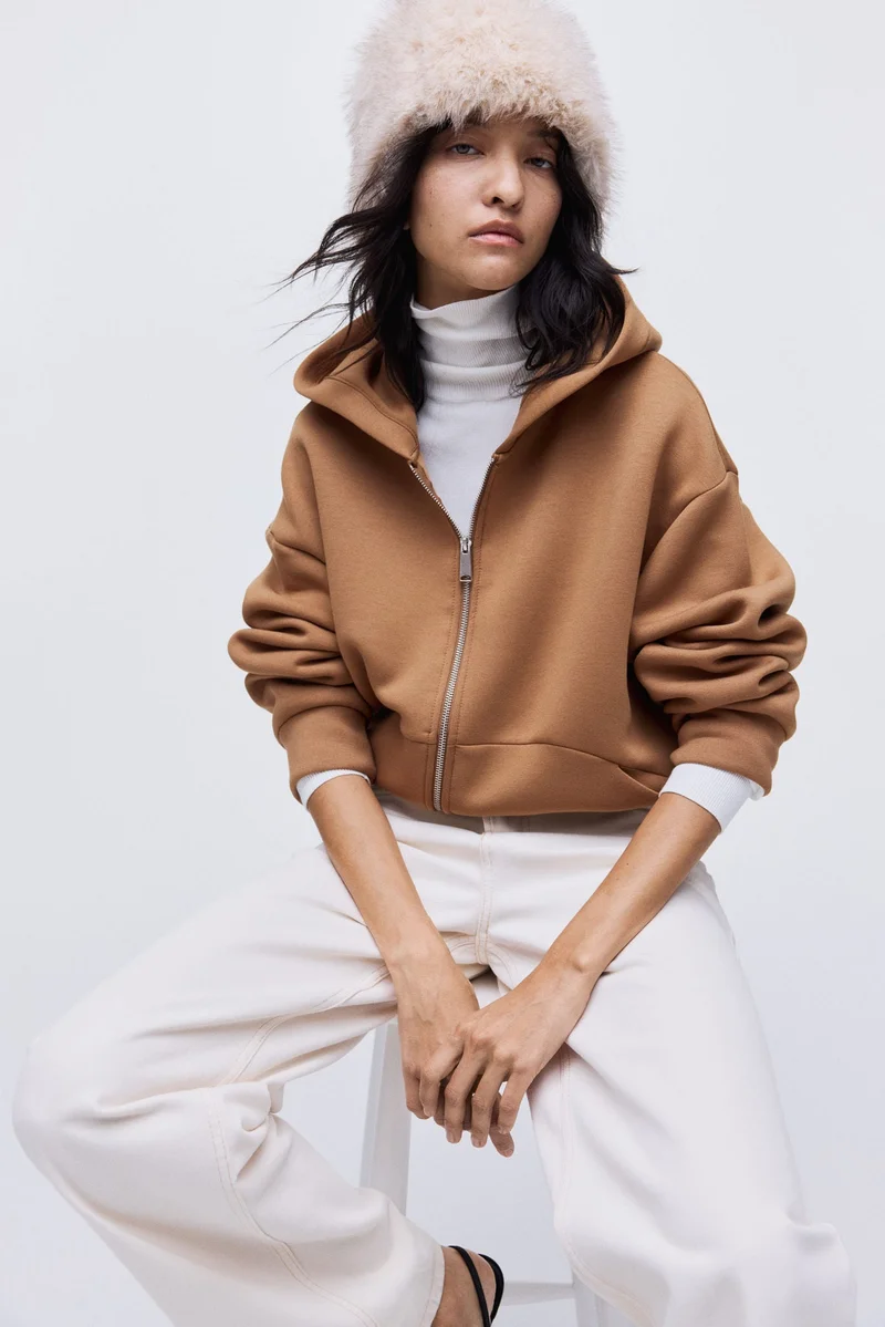 H&M Scuba zip-through hoodie