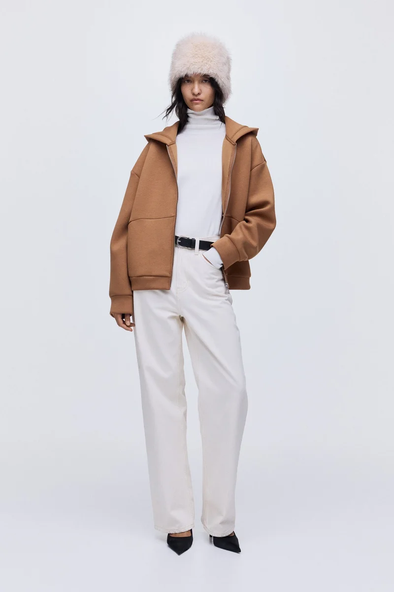 H&M Scuba zip-through hoodie