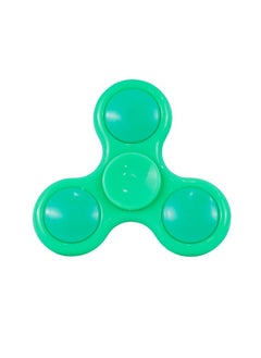 Premsons Premsons® Hand Spinner Desk Toy - High Speed Smooth Finger Spin Sensory Fidget Stress Relief Game Play for Kids & Adults - Birthday Party Gift - Plastic - Green  - Image 1