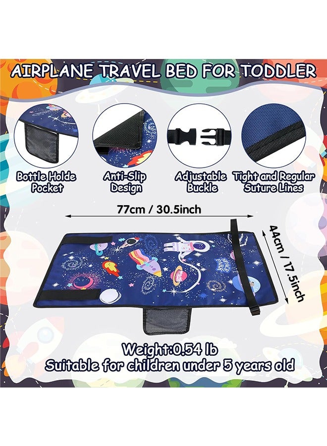 Sharpdo Airplane Bed for Toddler, Kids Airplane Seat Extender Bed for Travel, Baby Portable Plane Bed Foot Rest for Flights - Image 2