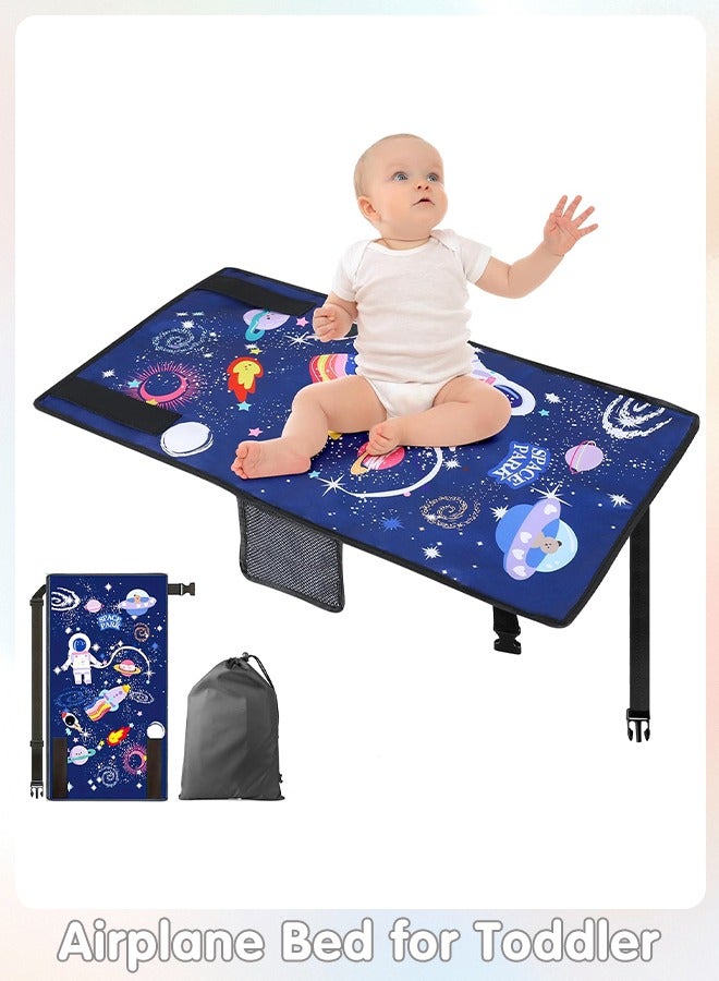 Sharpdo Airplane Bed for Toddler, Kids Airplane Seat Extender Bed for Travel, Baby Portable Plane Bed Foot Rest for Flights - Image 1