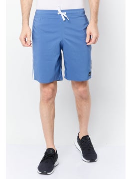 Adidas Men Sportswear Fit Brand Logo Board Shorts, Slate Blue  - Image 1