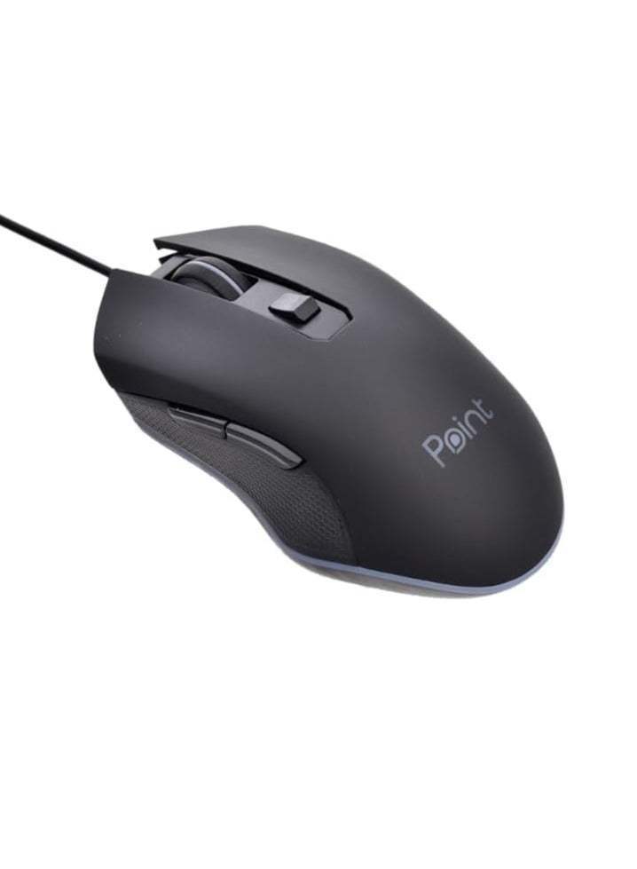 بوينت ماوس الألعاب Point GAMING MOUSE WITH LED rgb PT-212 POINT - Image 2