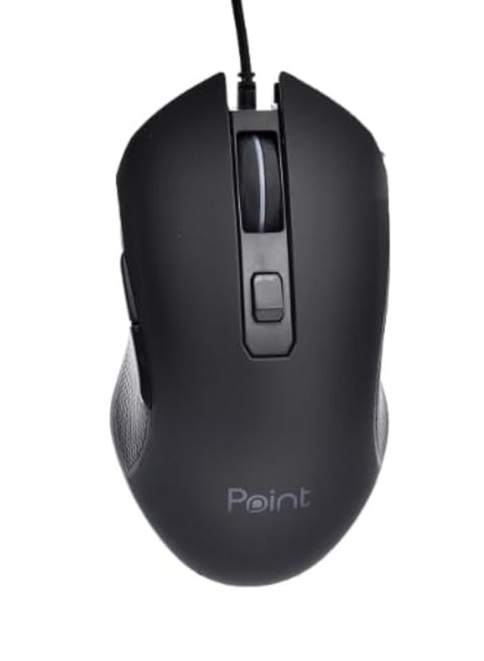 بوينت ماوس الألعاب Point GAMING MOUSE WITH LED rgb PT-212 POINT - Image 3