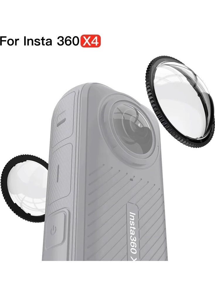 Zoli INSTA360 X4 Compatible Protective Lens Cover, INSTA360 X4 Housing Protective Lens  - Image 2