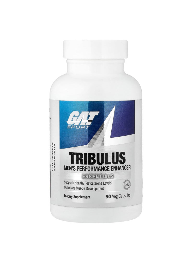 Tribulus, Men's Performance Enhancer, 90 Veg Capsules (750 mg per Capsule)