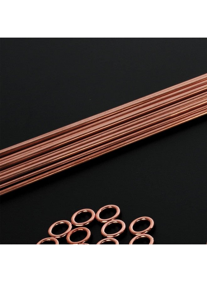 BlueFire 21 Sticks BLUEFIRE BCuP-2 Half 1/2 lb Self Fluxing Phosphor Copper Brazing Alloy Welding Rods No Need for Flux 0.050" x 1/8" x 14" Industry Professional Grade Propane Gas Soldering Torch Supply - Image 4