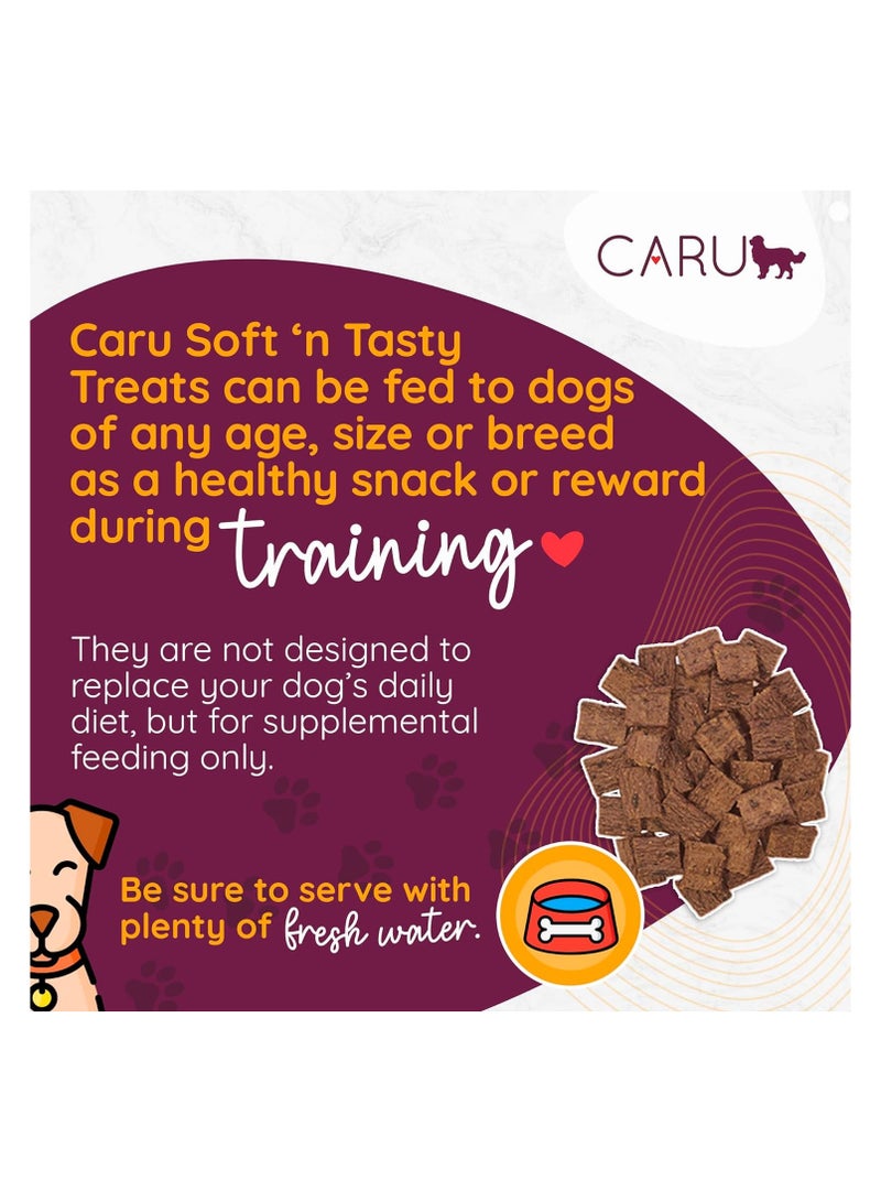 CARU Soft N’ Tasty Baked Bites Beef Recipe For Dog 113Gm - Image 2