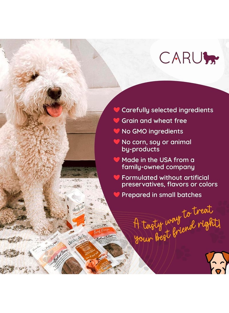 CARU Soft N’ Tasty Baked Bites Beef Recipe For Dog 113Gm - Image 4