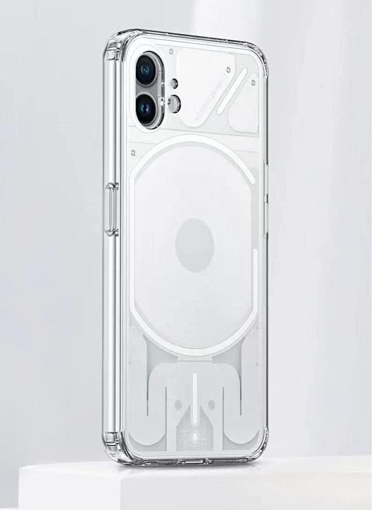 ELTRAZONE Case for Nothing phone (1), Ultra Silm Soft Cover , Anti-Scratch cover for Nothing phone (1) - Transparent - Image 1