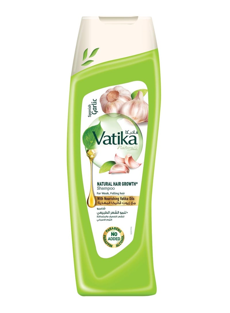 فاتيكا شامبو الثوم الإسباني الطبيعي 200 مل |For نمو الشعر الطبيعي وقوة الشعر | للشعر الضعيف المتساقط - Image 1