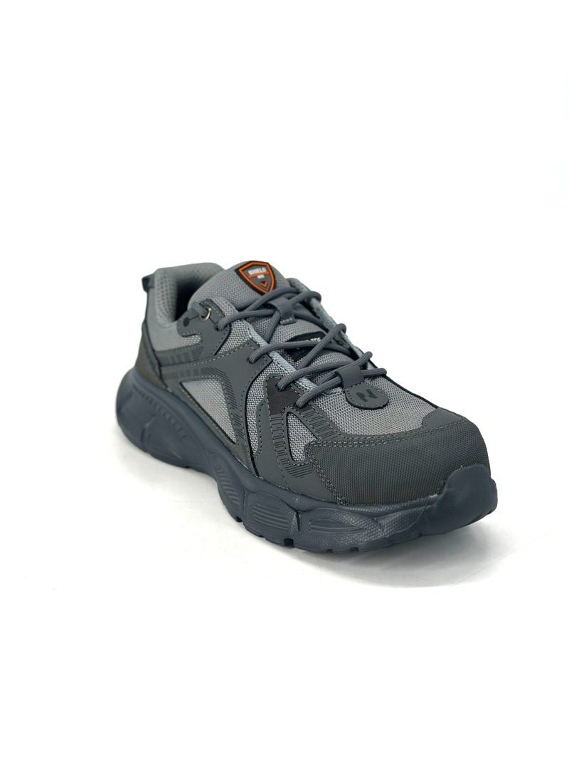 Shield ACTION ST Men’s Grey Safety Shoes | Steel Toe, Steel Plate, Lightweight and EVA Outsole - Image 2