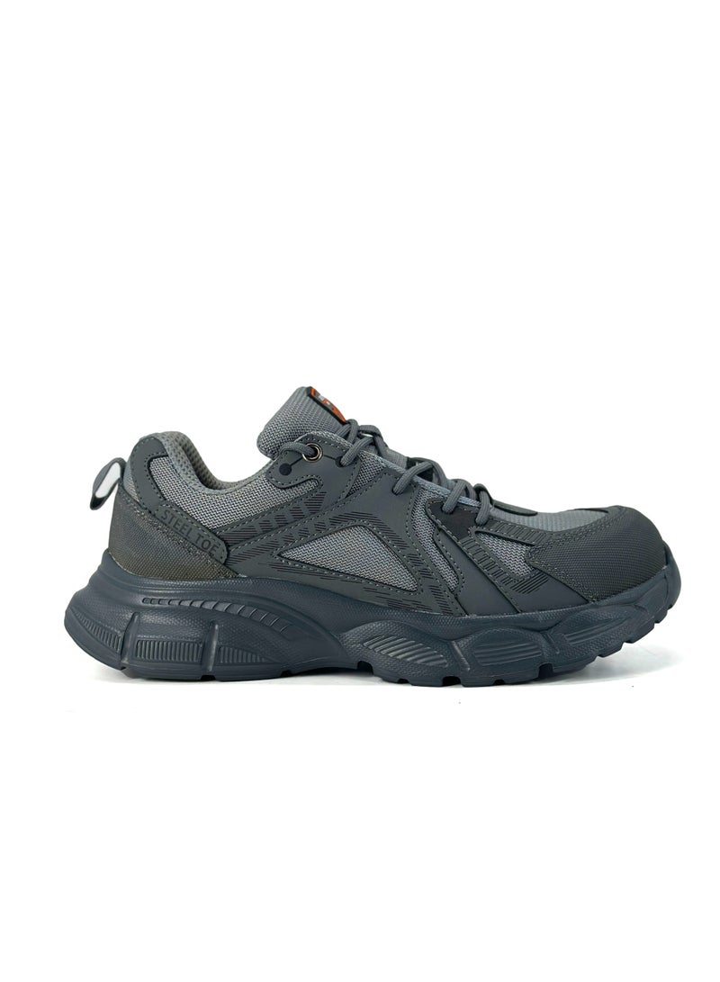 Shield ACTION ST Men’s Grey Safety Shoes | Steel Toe, Steel Plate, Lightweight and EVA Outsole - Image 1