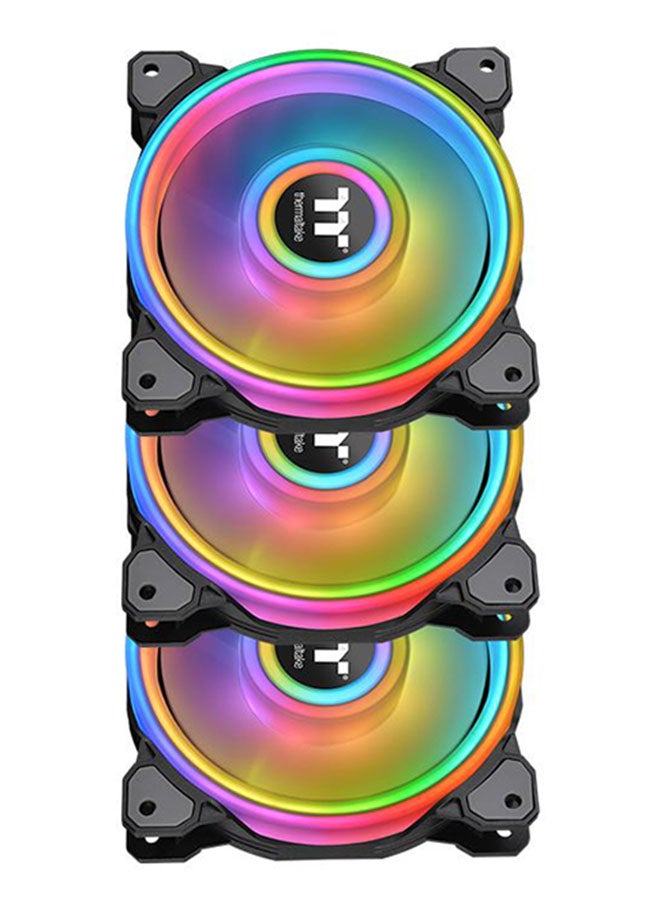Thermaltake Riing Quad 12 RGB Wired Radiator Fan - (Pack of 3) - Image 5