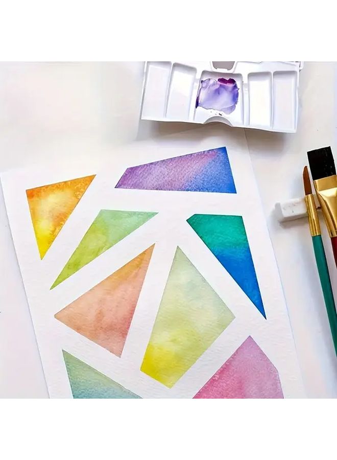 White Artist Tape 5 Rolls Acid Free Watercolor Paper Canvas Mounting - Image 4