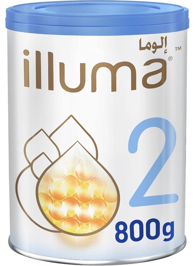 Illuma Illuma Wyeth Nutrition Illuma Stage 2, 6-12 Months, 800G, White - Image 1