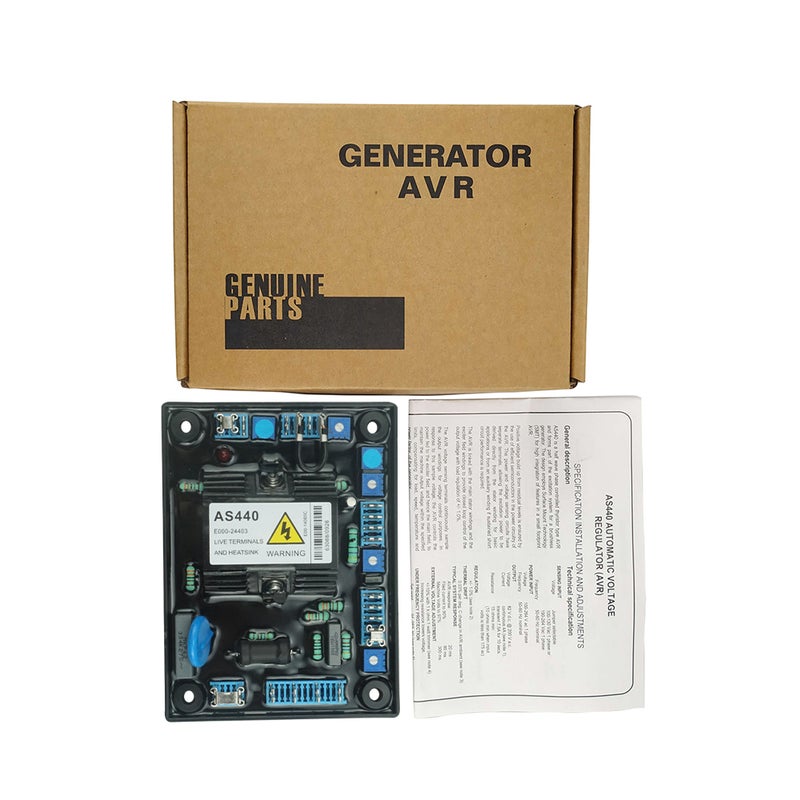 AVR AS440 Automatic Voltage Regulator High Performance Stable  Replacement for Generator Stabilizers Electronic Component& Supplies Universal AVR for AS440 - Image 4