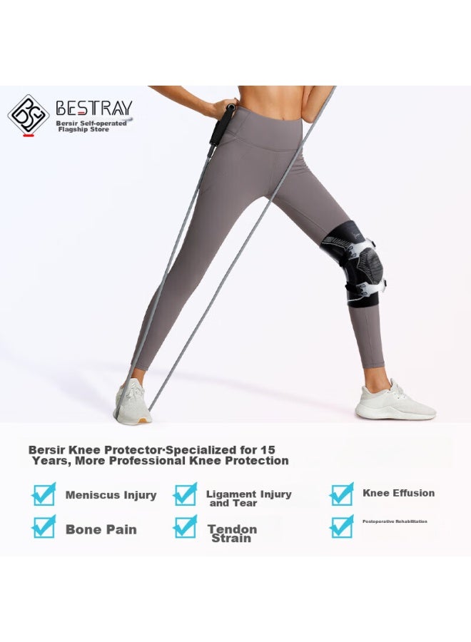 Bestray Baisirui 5d Pro-s Knee Brace, Professional Sports Meniscus Protection, Men's Basketball Fitness Knee Guard - Image 3
